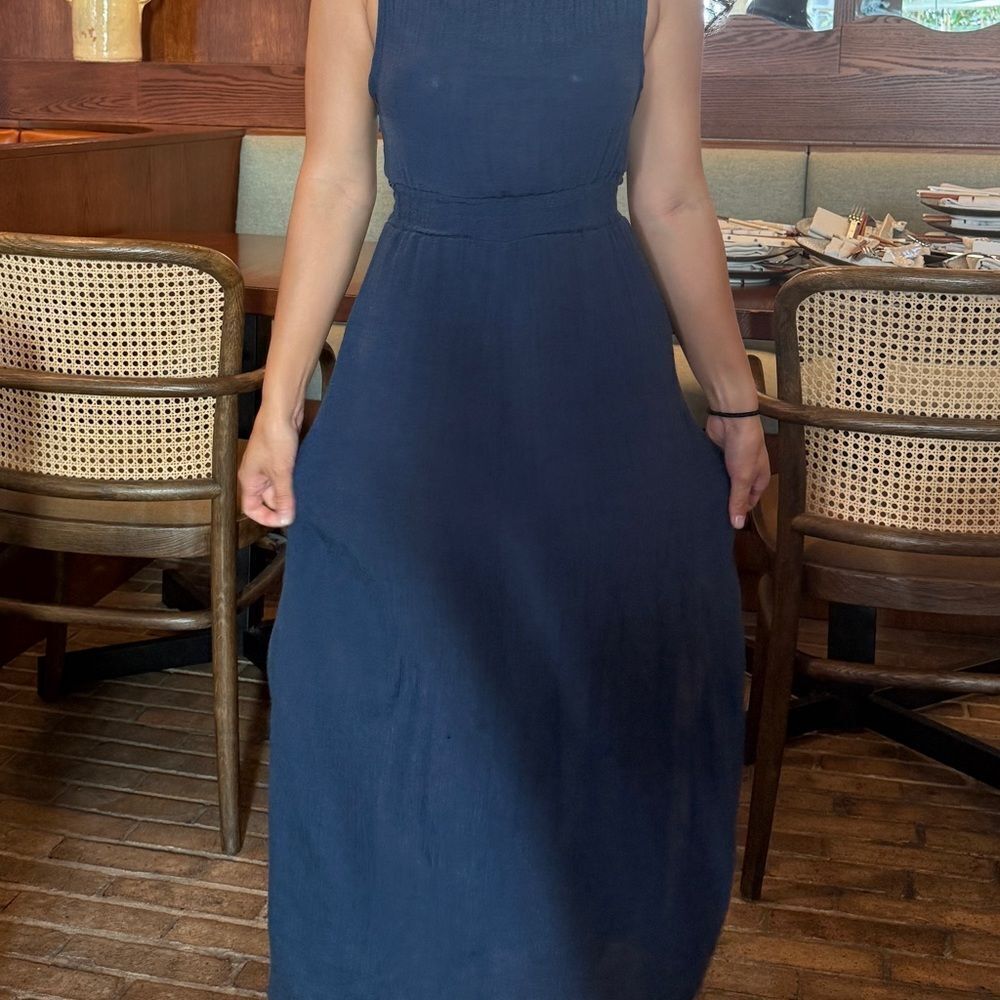 Nordstrom Navy Maxi Dress